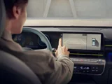 Kona electric met bestuurder