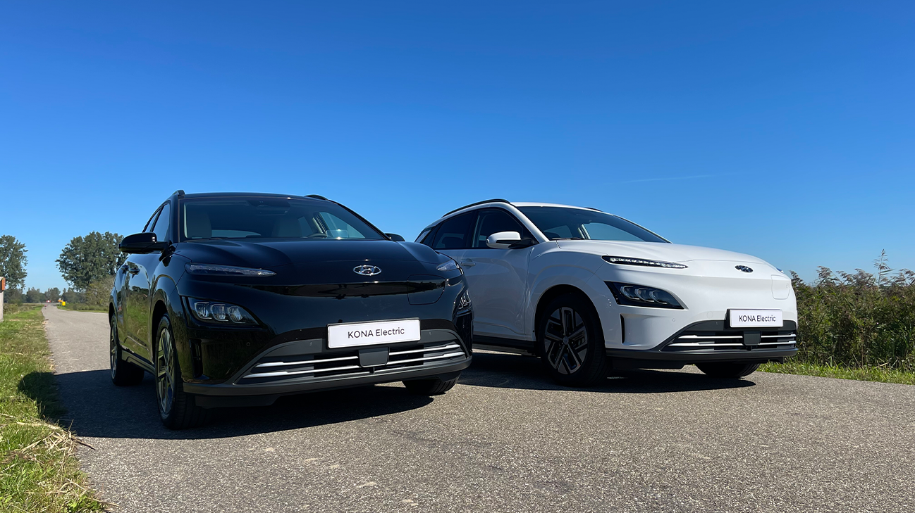 Kona Electric Zwart En Wit